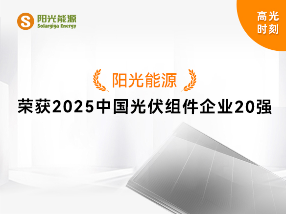 高光时刻 | 贝斯特实力登榜“2025中国光伏组件企业20强”